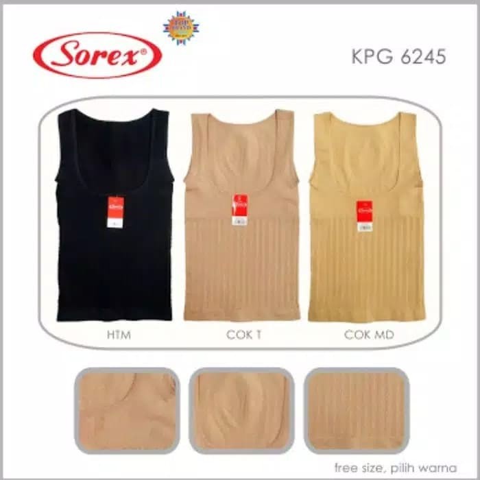 Korset SOREX Korset Punggung KPG 6245 body Press SOREX Original - Hitam, Free Size(G5V3) Korset Pemb