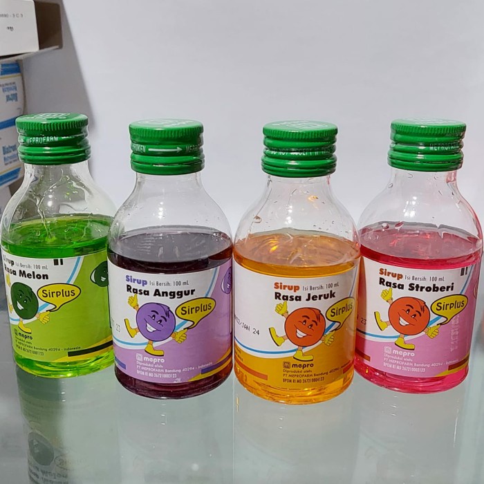 

SIRPLUS 100 ML (SIRUP CAMPURAN PUYER)