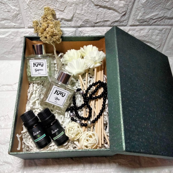 

(COD) PARSEL RAMADAN HAMPERS LEBARAN REED DIFFUSER STICKS ROTTAN PAKET F