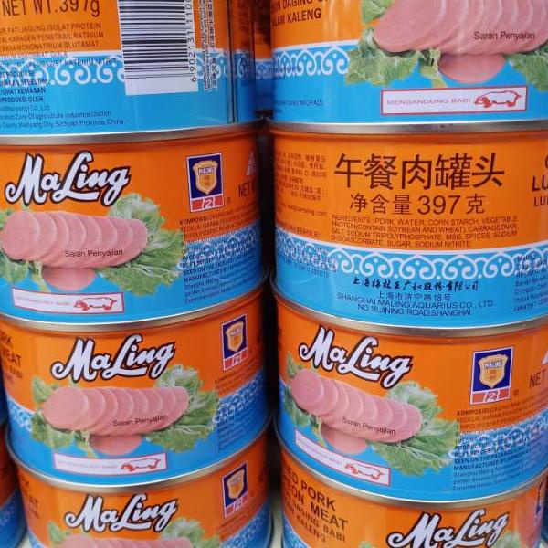 

☟ TTS Maling Pork 397 gr kaleng besar exp 2024. ➺