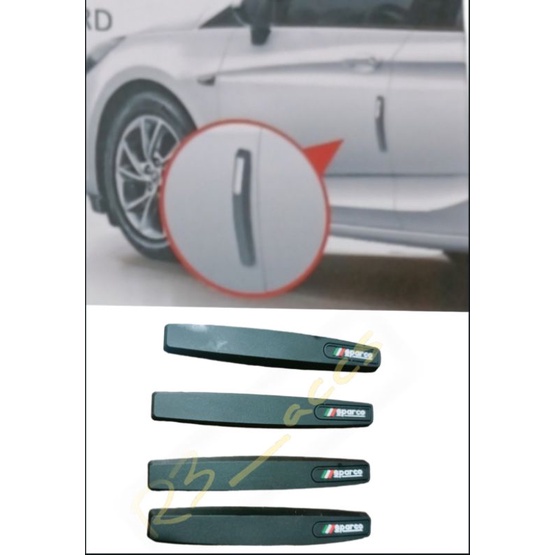 DOOR GUARD PINTU MOBIL SPARCO HITAM