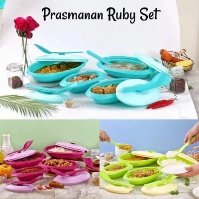 AQUAMARINE SET PRASMANAN TEMPAT KOTAK PIKNIK BIGGY ISI 6 SET PRASMANAN - Random