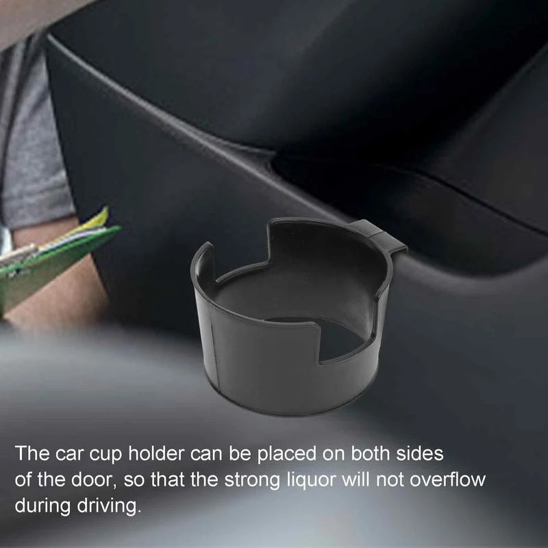 Nyaman Clip-on Detachable Car Door Cup Holder/Rak Penyimpanan Minuman Sepeda Listrik Portabel/Penyangga Botol Air Hemat Ruang Kendaraan