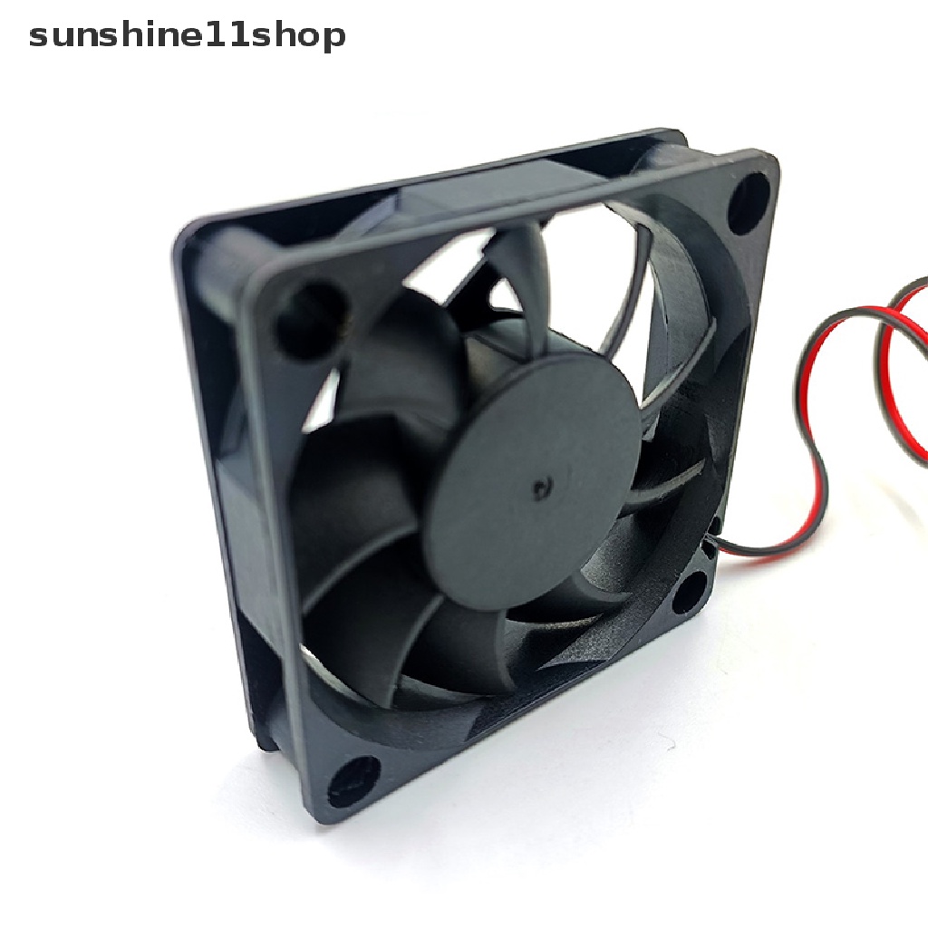 Sho DC6015 Cooling Fan 5V 12V 24V Komputer CPU Cooler Motor Dc Kipas Pendingin Humidifier Inverter Graphics Card Industrial Dc Fan N