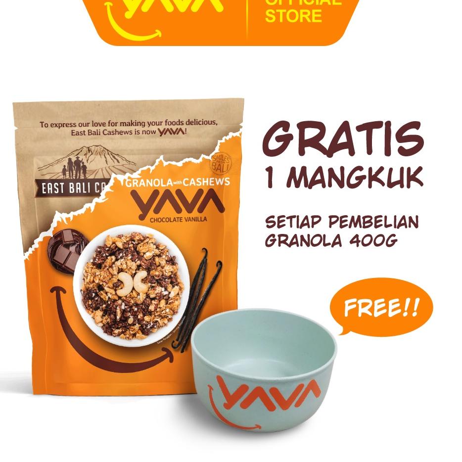 

♥ YAVA Granola Chocolate Vanilla 400g ☑