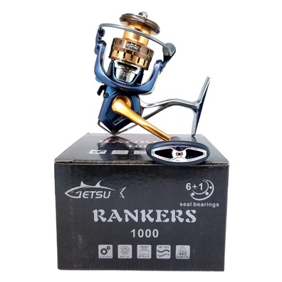 REEL Pancing Getsu RANKERS Metal Legs Sudah Power Handle Terbaru Termurah