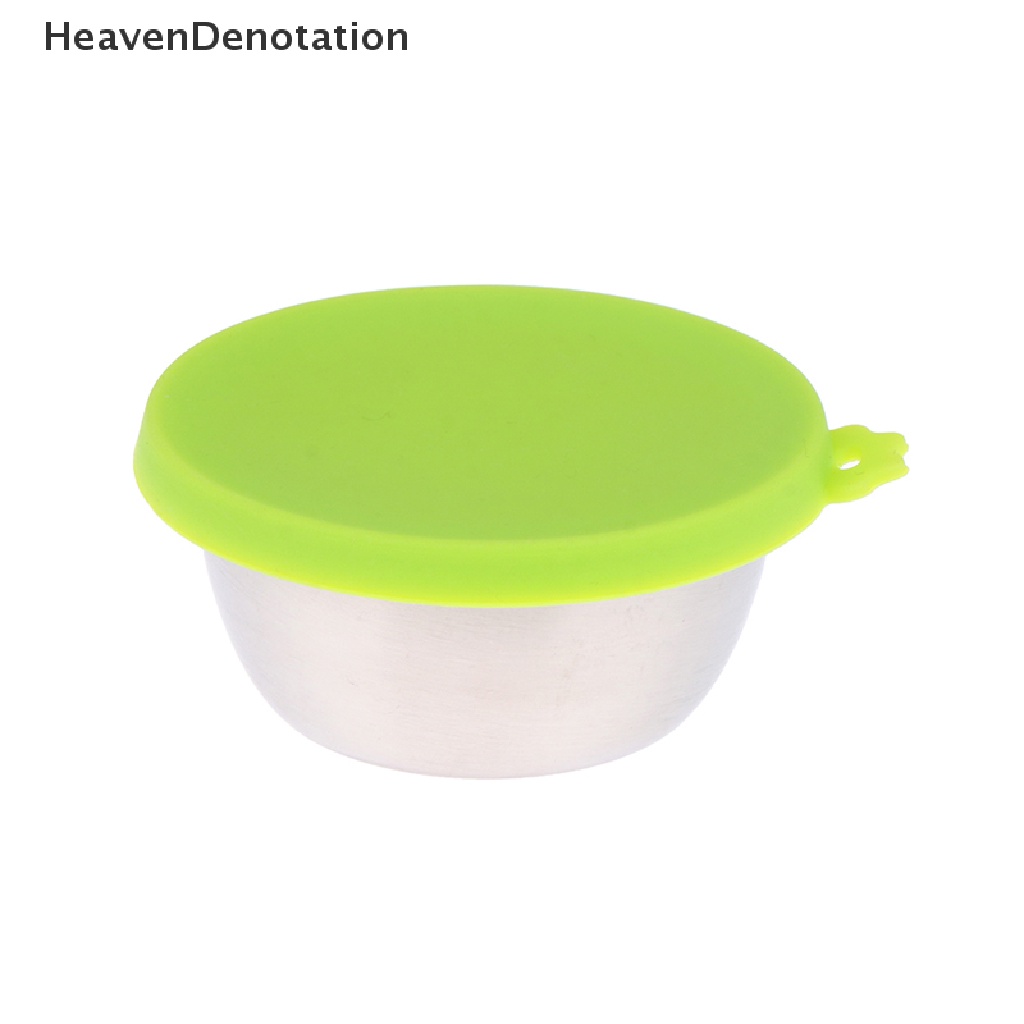 [HeavenDenotation] 50ML Dipping Sauce Cup w / Lid Salad Condiment Container Lunch Picnic Travel Box HDV