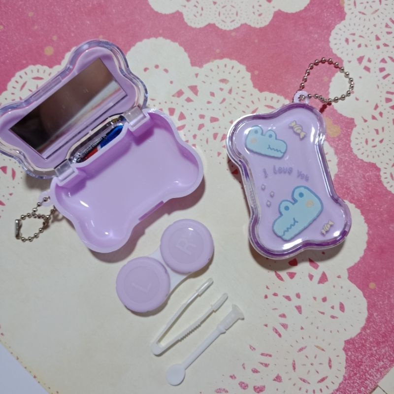 TEMPAT SOFTLENS/SOFTLENS BOX/KONTAK LENSA/TEMPAT SOFTLENS LUCU /SOFTLENS CASE /SOFTLENS COVER CUTE