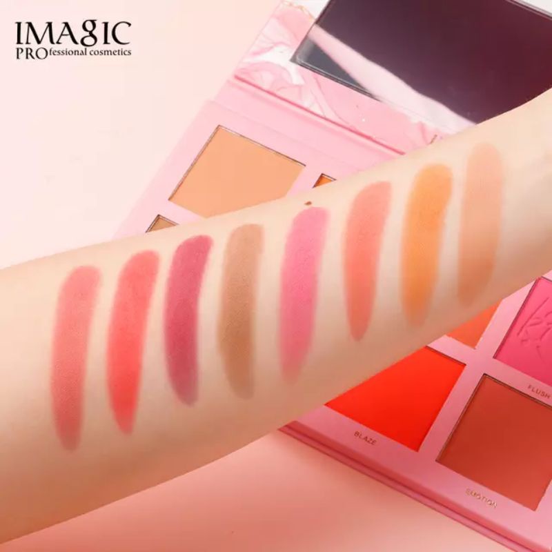 (READY &amp; ORI) IMAGIC 8 Color Contour Blush Cheese Palette FA136