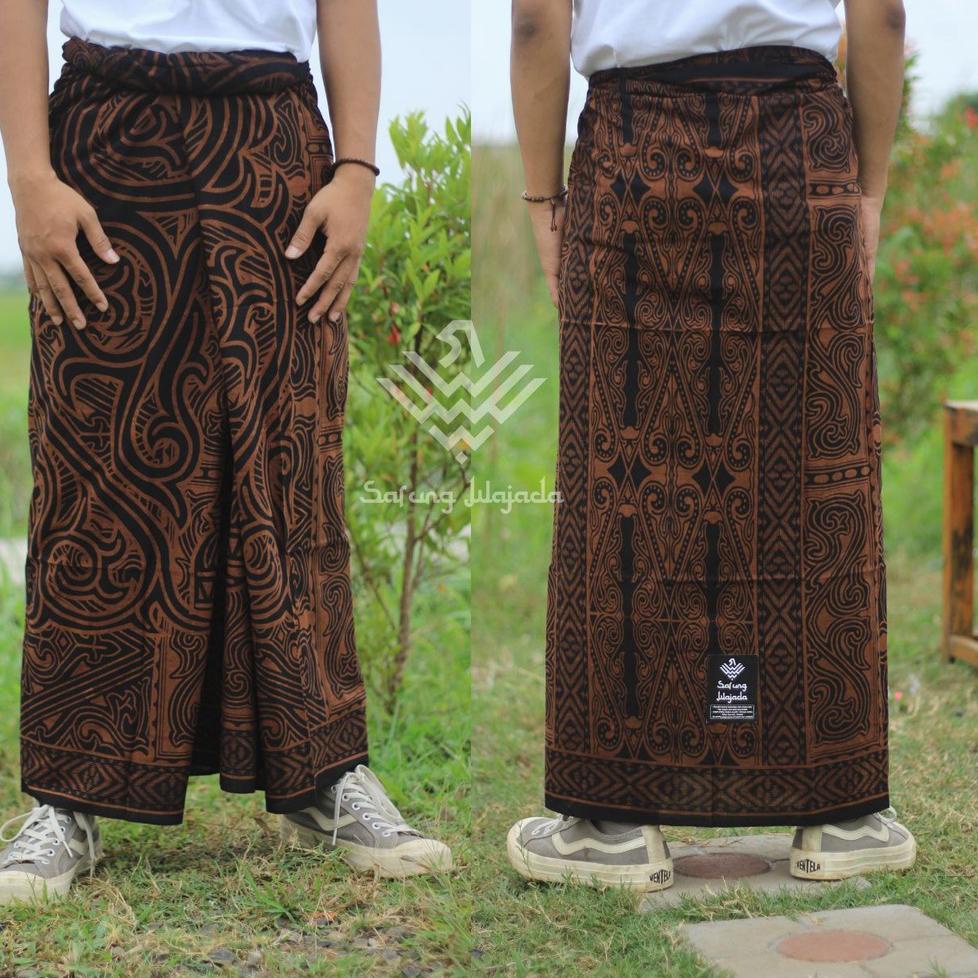Menarik SARUNG BATIK PRIA EKSLUSIVE WAJADA / SARUNG PALAIKAT WADIMOR / BATIK PADUKA / BALIMON HITAM 