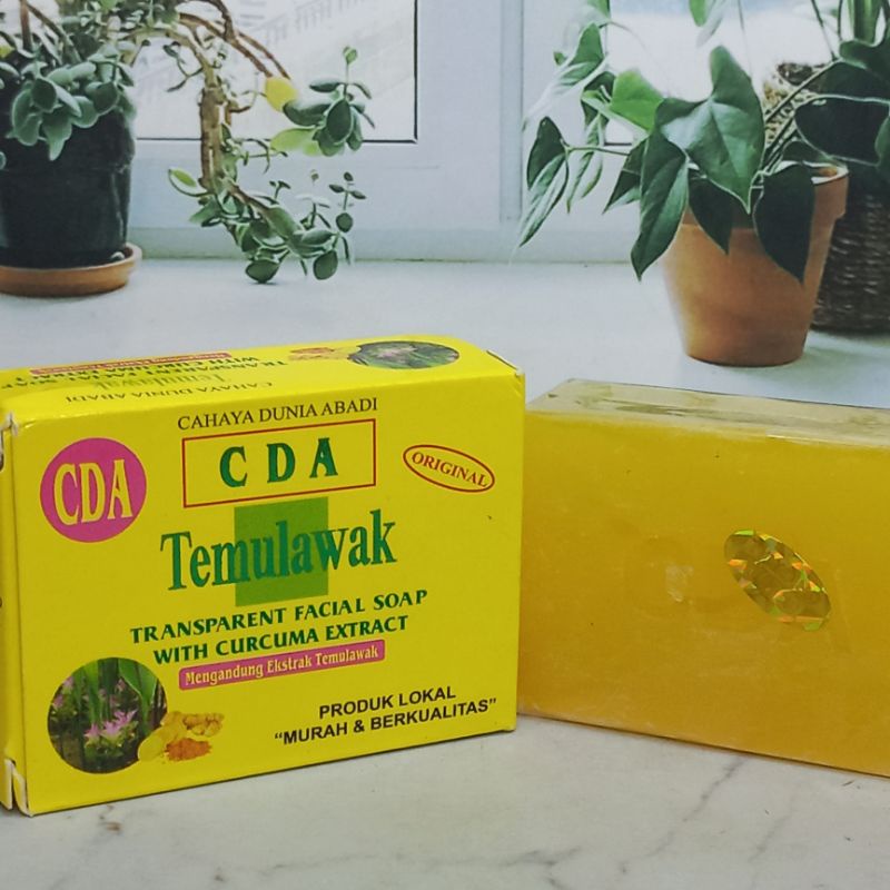 SABUN TEMULAWAK PERSEGI CDA BPOM