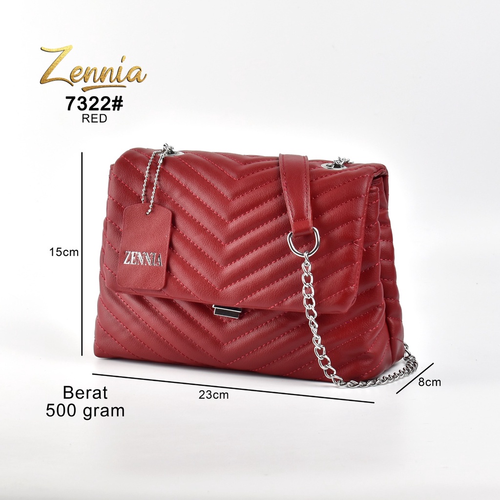 Tas Zennia 7322 Tas Selempang Wanita/Sling Bag Tas Fashion Hand Bag