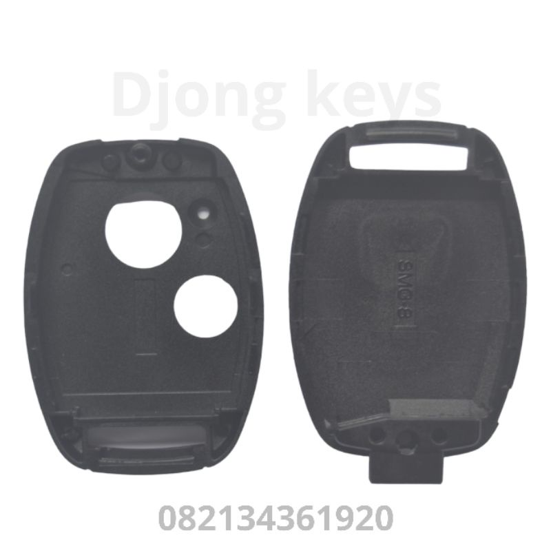 casing rumah kunci remote honda brio/jazz/crv/mobilio/freed (2 tombol)