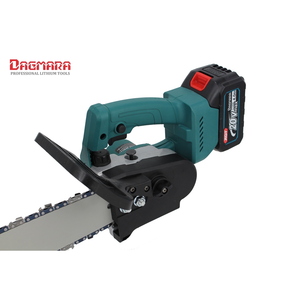 DAGMARA Chainsaw Gergaji Rantai Elektrik Mini 12 Inch Portable Genggam Lithium 20 Volt Chain Saw