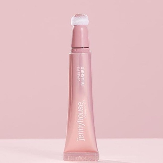 JENNY HOUSE Jewel Fit Blusher Blooming Shine Blush On with Applicator 10 ML Vegan Make Up MakeUp