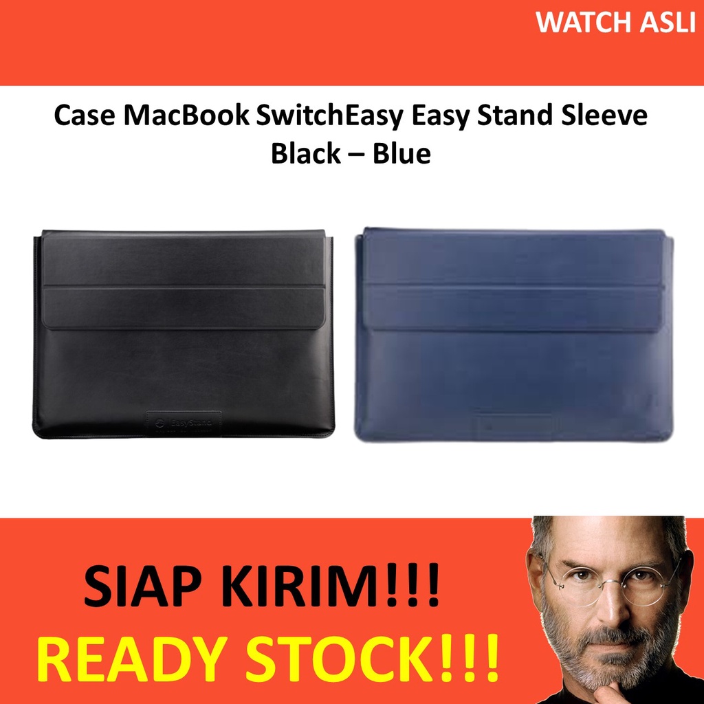 Tas MacBook Pro Air M2 M1 13 14 15 16 Inch SwitchEasy EasyStand Sleeve