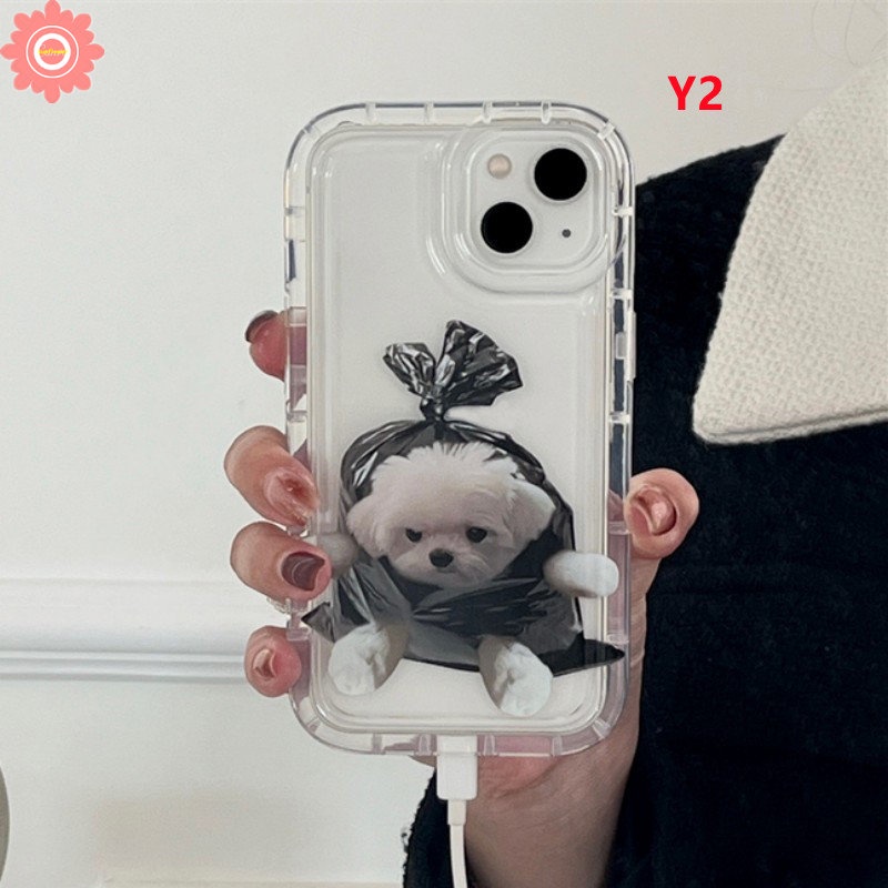 Casing Pasangan Kartun Kucing Anjing Lucu Imut Redmi 12C 9 10C 9T 10 9A A1 10A 9C NFC Redmi8 Note10 Note 10 10s 9 11 11s POCO F4 Transparan Shockproof Airbag Soft TPU Case