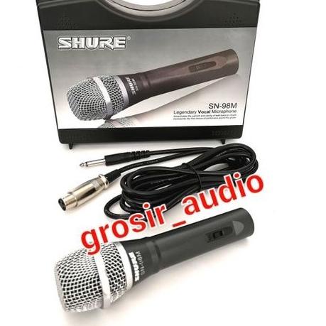 ★ MIC KABEL SHURE SN98M SHURE SN 98M ,MICROPHONE SHURE SN98M SHURE SN 98 M  SHURE SH98 ☝