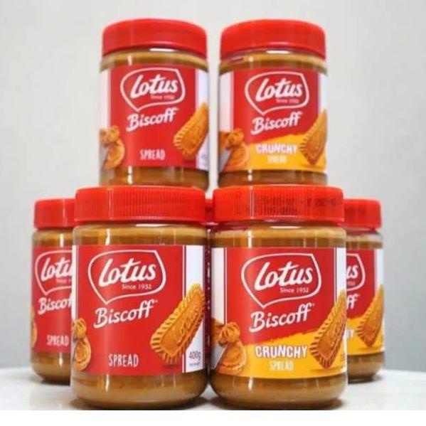 

℮ Lotus BISCOFF Crunchy Spread / Spread 380gr - Selai Lotus BISCOFF Crunchy / Spread ♪