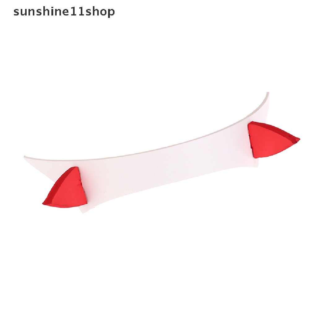 Sho Cosplay DARLING In The FRANXX Zero Two Headwear Horn Hairclip Bando Ikat Rambut N