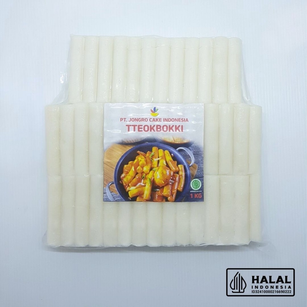 

1kg/떡볶이 TTEOKBOKKI COCOK UNTUK RESTORAN 100% BERAS TOKPOKI/toppoki/tokpoki/topokki TEBAL (6.5CM)