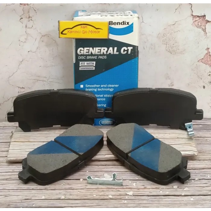 BRAKE PAD KAMPAS REM BELAKANG MUX MU-X 2015 BENDIX DB2290 GCT