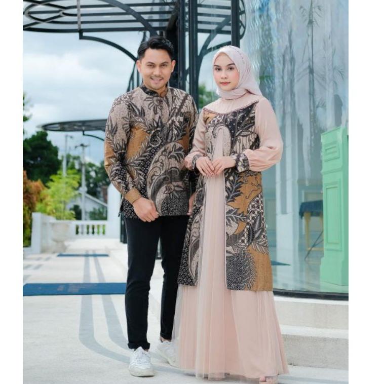SPECIAL PRICE COUPLE BATIK GAMIS RAHAYU TUNANGAN WISUDA LAMARAN [ Best Couple Engagement ]