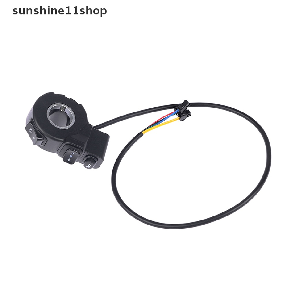 Sho Saklar 3in1 Motor Sepeda Elektrik Scooter ATV Quad Lampu Sein Klakson Nyala N