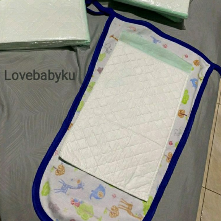 INSERT POPOK UNDERPAD BABY POPOK KAIN BAYI ALAS OMPOL PERLAK SEKALI PAKAI