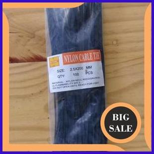 

perkakas Kabel Ties Nylon Tali Pengikat 2.5x200 mm 1F3BZ3
