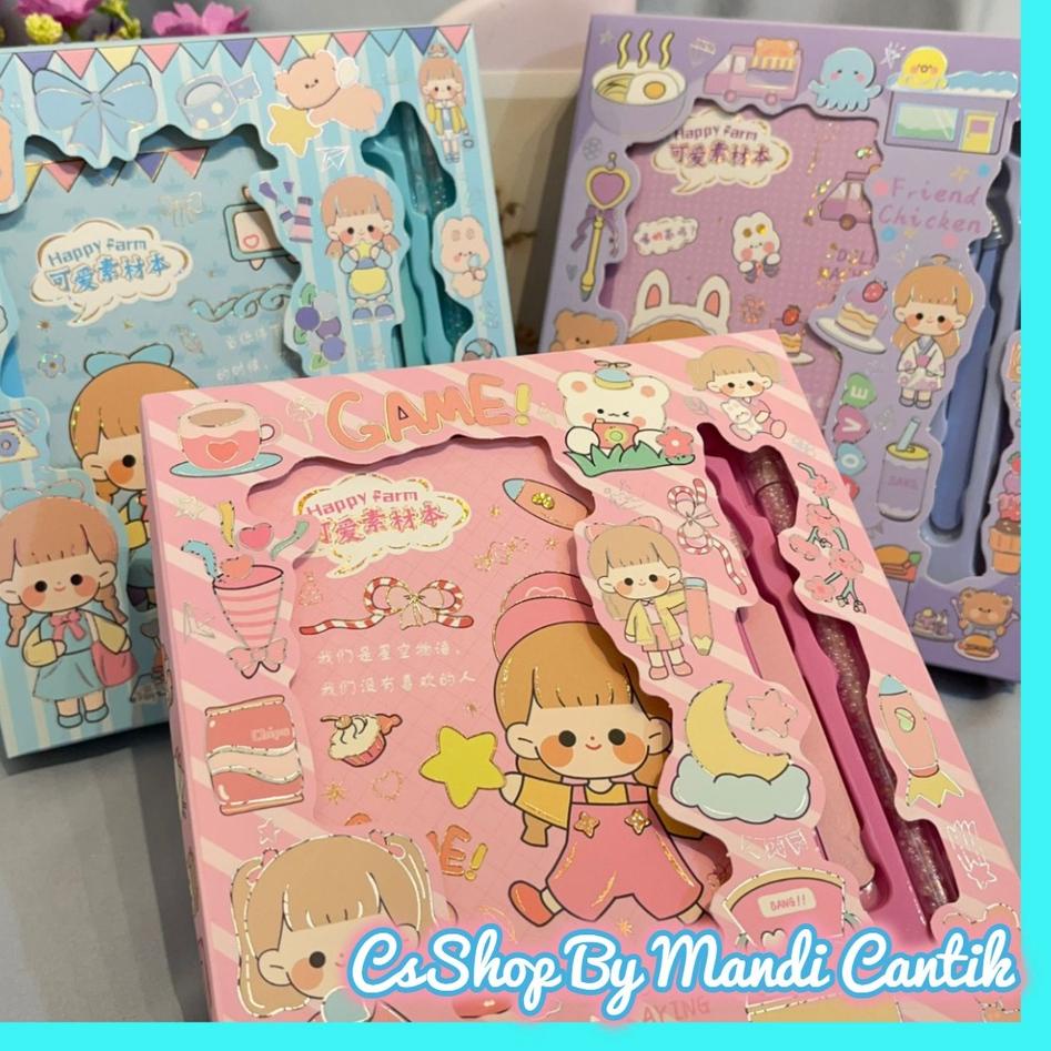 

Ready Menarik Paket Stiker Free Box + Cute Karakter 3 Warna Kode SZ-57 Bisa Cod