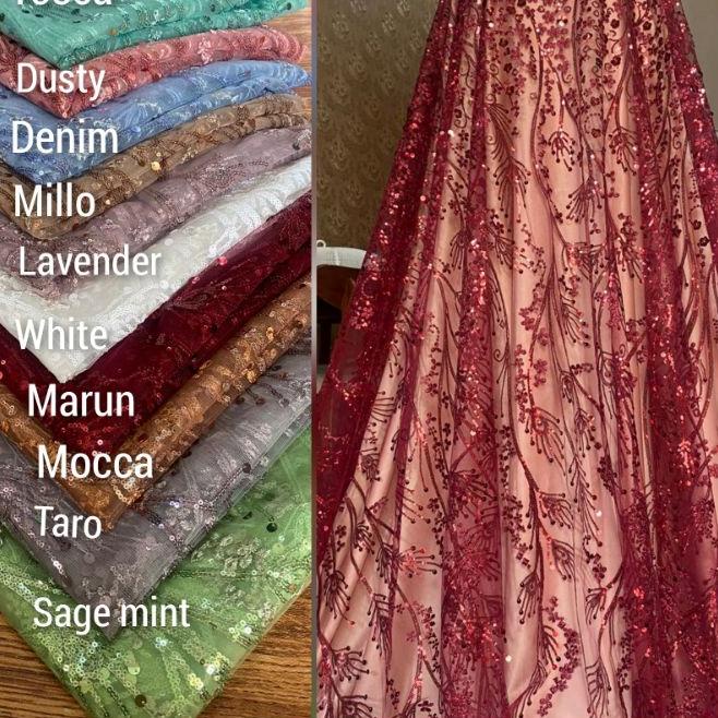 ➦ TILE 3D, tulle 3d . kebaya 3d. kain tile tridi. tille 3d. brukat 3d ℗