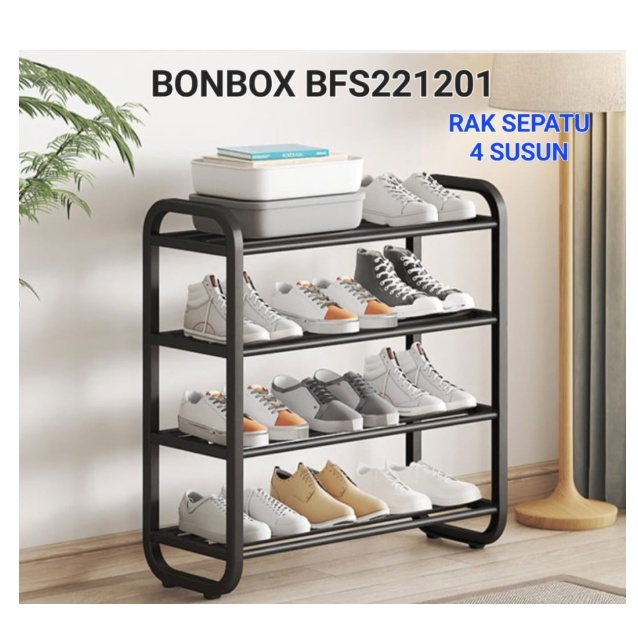 Rak Sepatu 4 Susun Bonbox BFS221201