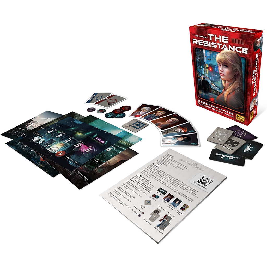 The Resistance Board Game Card Game Mainan Kartu