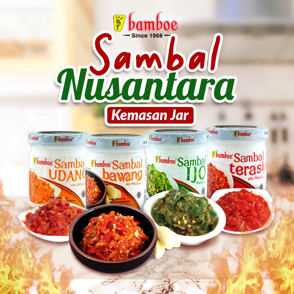 

Bamboe Sambal Jar