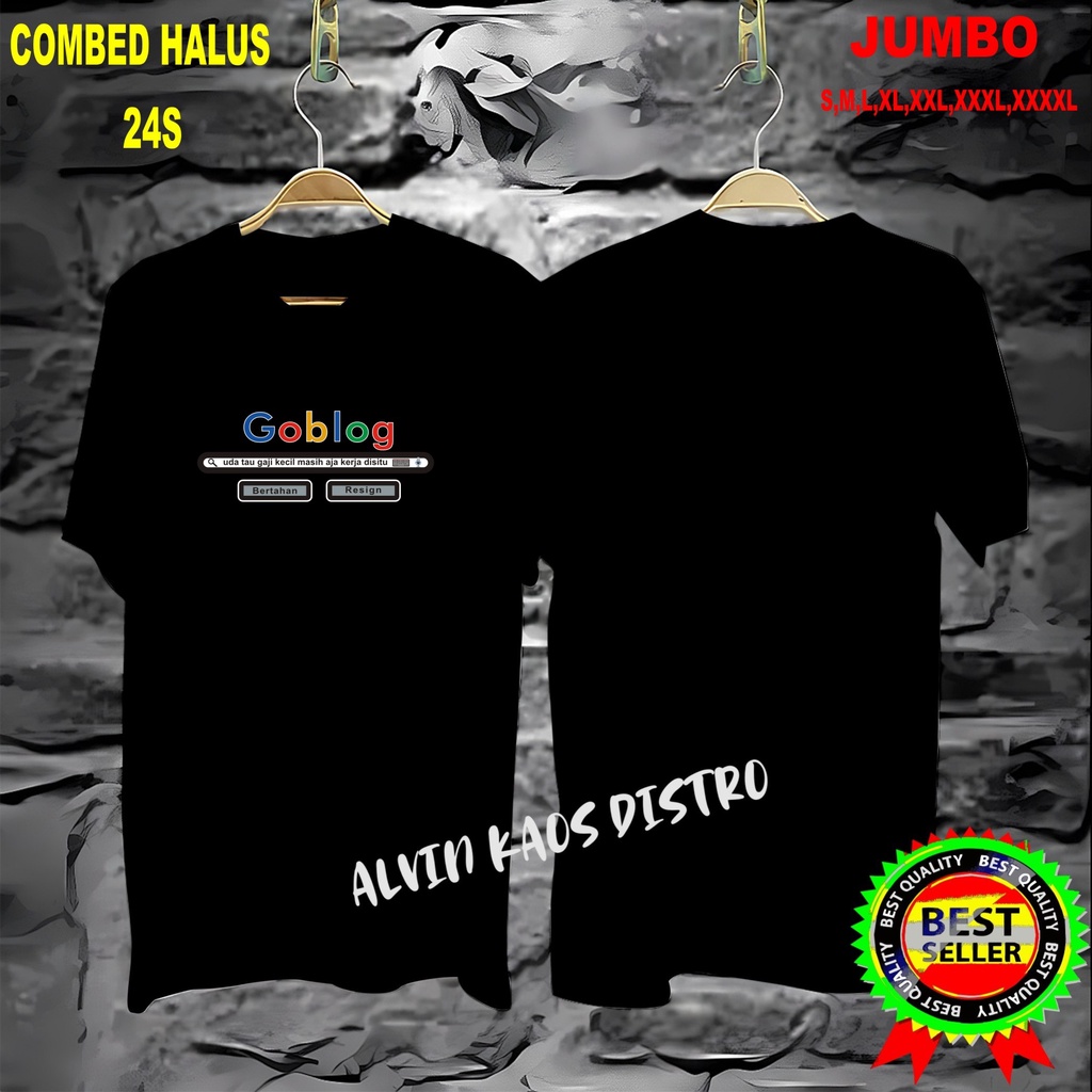 APPS Promo Diskon Kaos  DTF G0BL*G Kaos Terlaris Kualitas Terjamin/Kaos Murah /Pakaian Pria pakaian Wanita/Kaos Distro Pria Kaos Promo/Best Seller