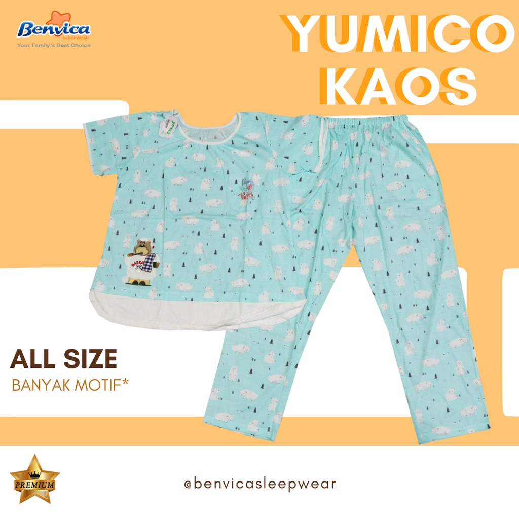 BAJU TIDUR CELANA PANJANG PREMIUM YUMICO - B