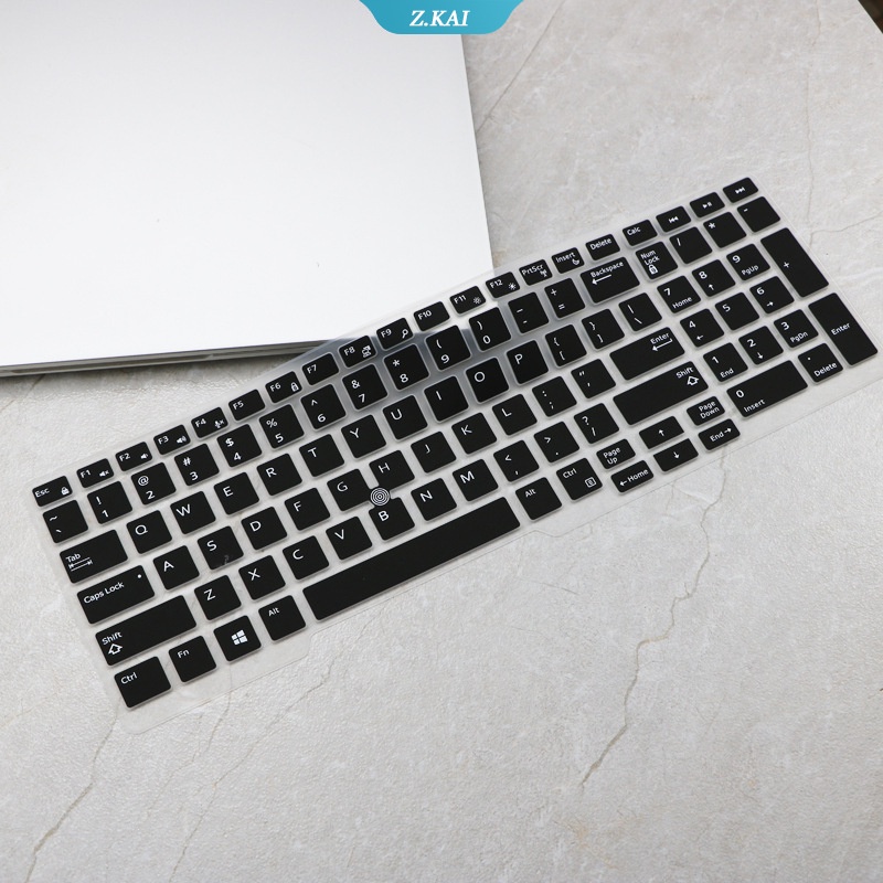 DELL Casing Keyboard Laptop 15.6 &quot;Baru Kulit Silikon Tahan Air Cocok Untuk Lintang Dell7520 3580 3530 [ZK]