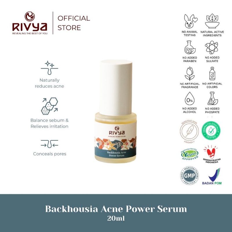 RIVYA Backhousia Acne Power Serum