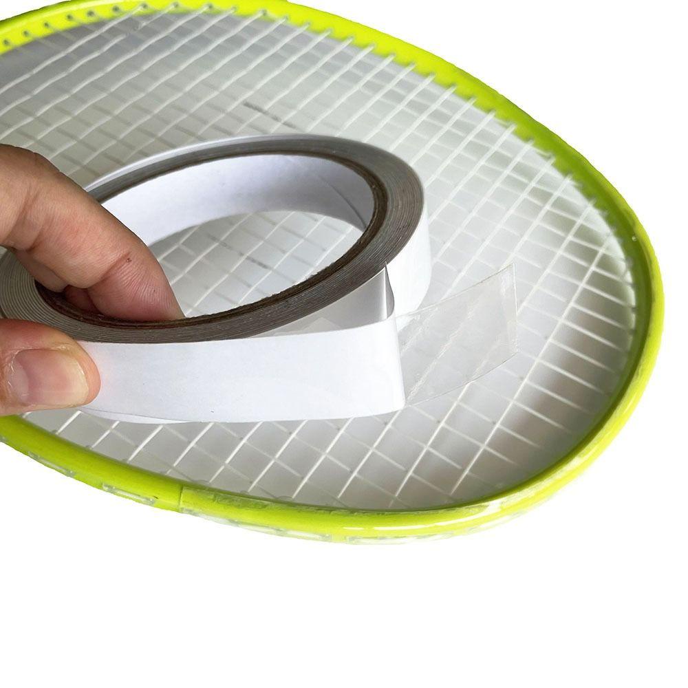 TOP Stiker Kepala Raket Badminton TPU Anti Tabrak Transparan Mengurangi Benturan Dan Gesekan