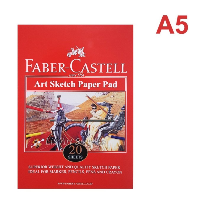 

Faber Castell Sketch Book Drawing Book 200Gsm - A5