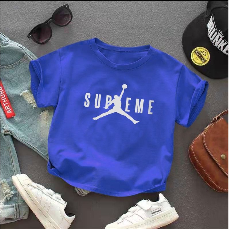 Kaos Anak Sup Jor Baju Kaos Anak Laki Laki &amp; Anak Perempuan Usia 2 Sampai 10 Tahun Baju Oblong Anak Kaos Anak Perempuan