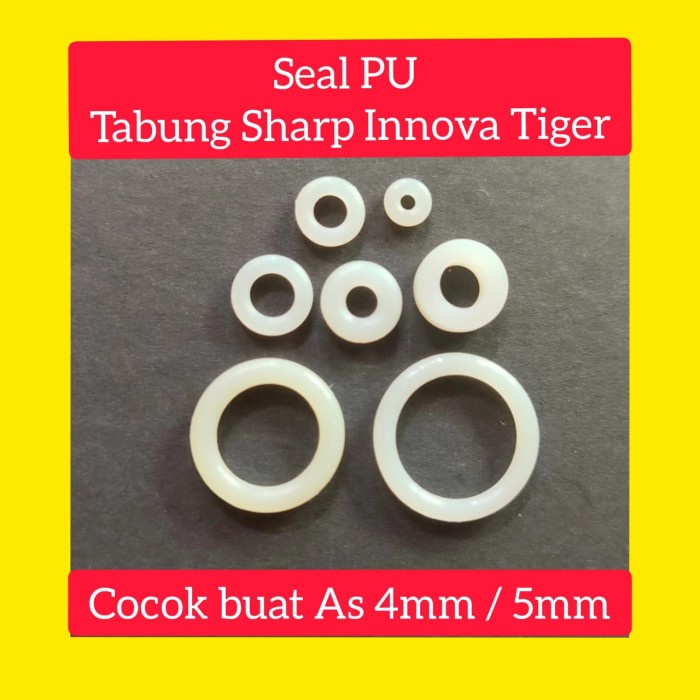 Seal PU tabung sharp innova Tiger V5 - sil sharp innova V5 Bahan PU