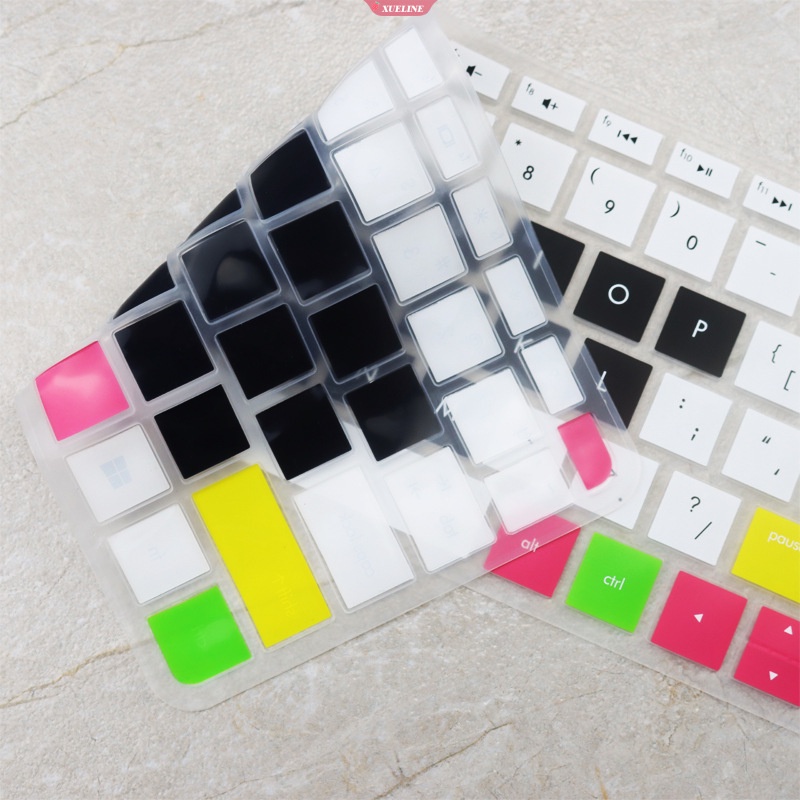 Skin Cover Keyboard Tahan Debu Silikon Untuk HP Pavilion 15-ab065T 15-AN005TX 15-ab065TX/BC012TX Keyboard Kombo Ramping Tahan Air [ZXL]