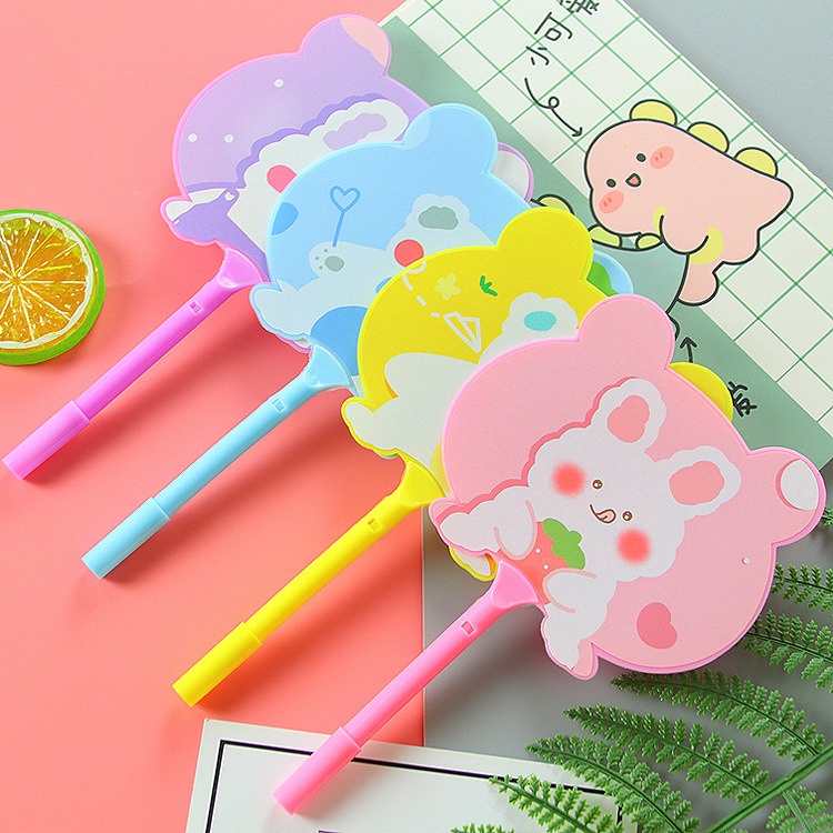 4pcs Pena Pen Pulpen Kipas Tinta Biru OSM-ST0286
