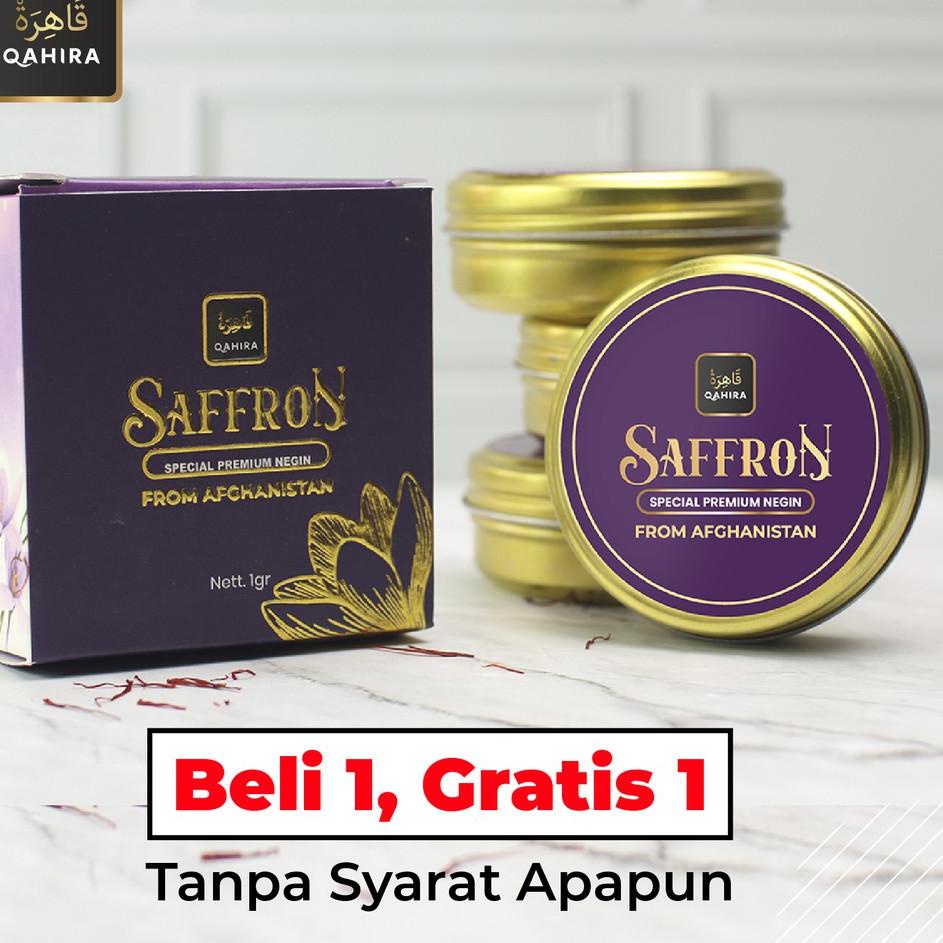 

♧ Qahira Saffron Buy 1 Get 1 Free Premium Afghanistan Aski Original Saffron Super Nigen Grade A++ ❉