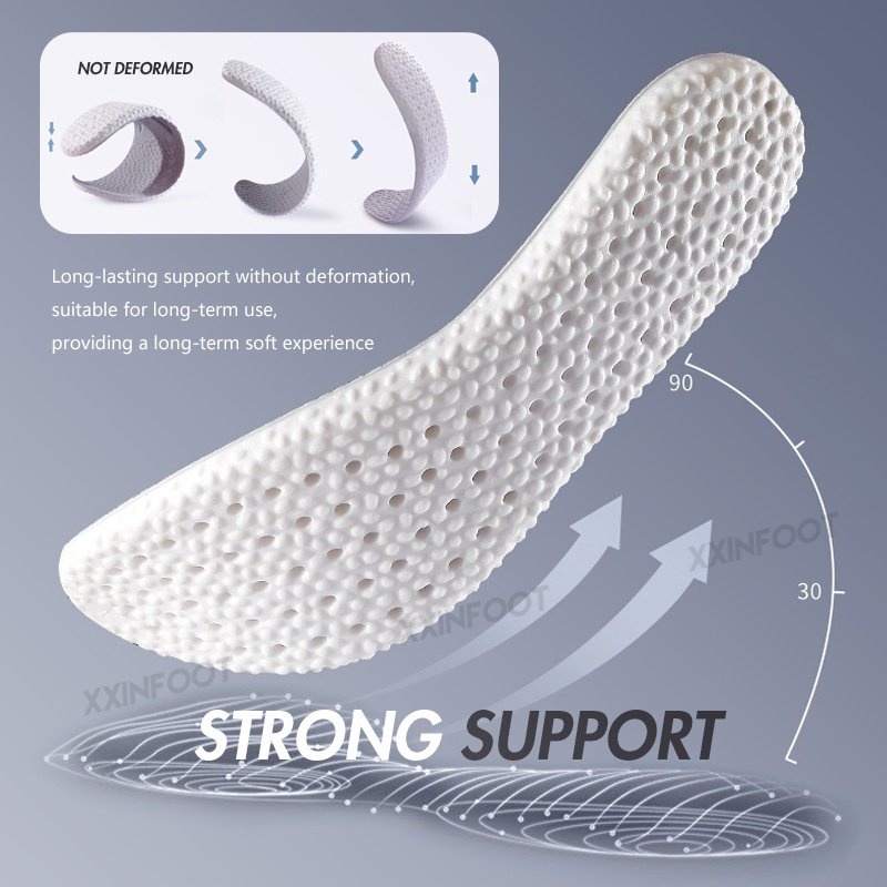 Sol Super Lembut Untuk Pria dan Wanita Sepatu Elastis Pad Sport Shock Absorption Insert Cushion Light