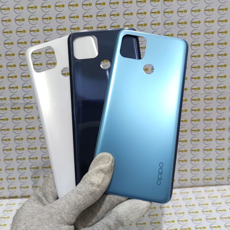 BACKDOOR BACKCOVER CASING TUTUP BELAKANG OPPO A15 / A15S ORIGINAL