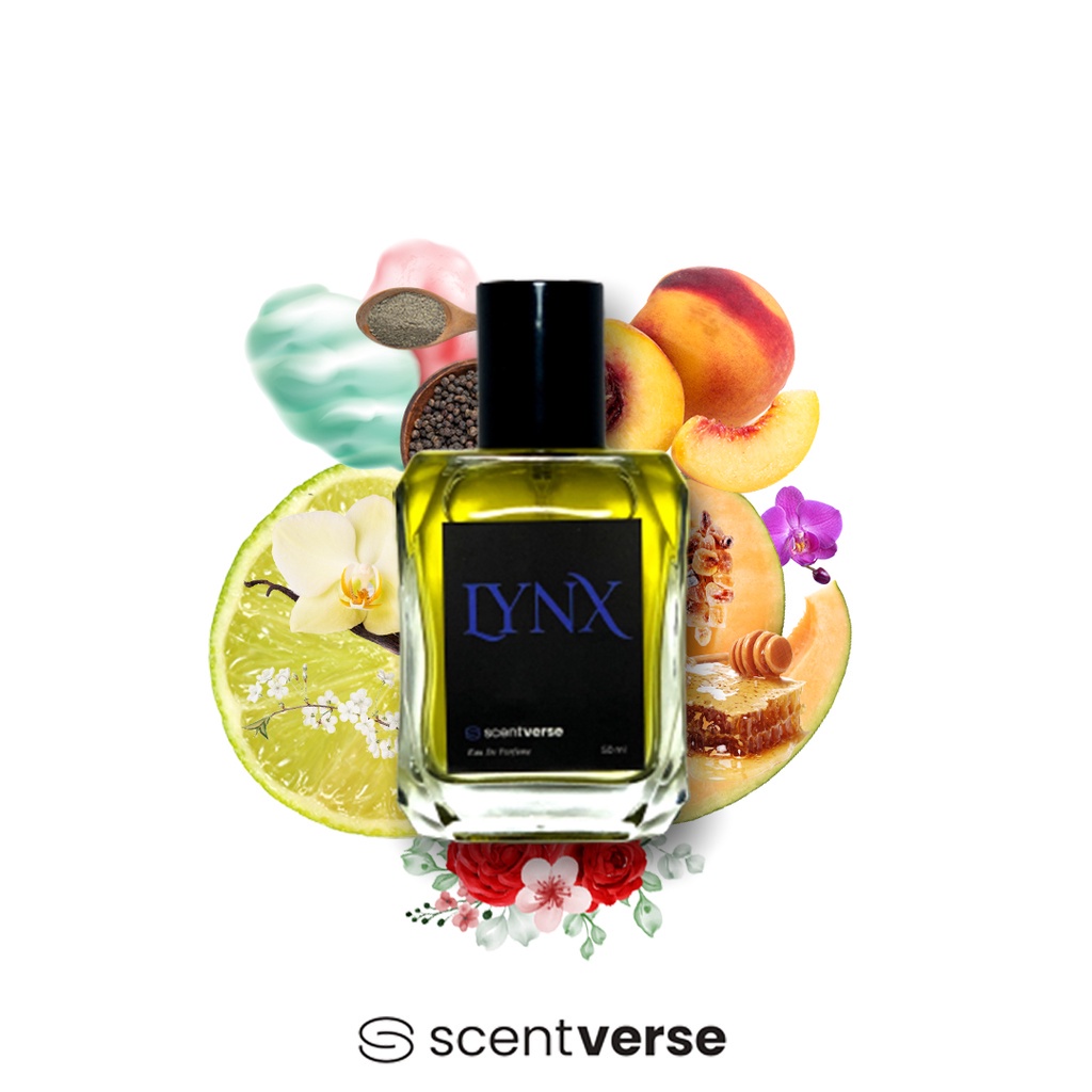 Terlaris ✨ -SCENTVERSE Perfume Premium - LYNX 50 ml Eau De Parfume Parfum Pemikat EDP Cowok Cewek Mi