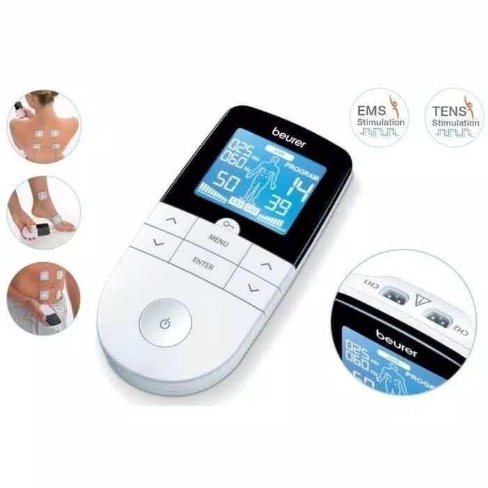 ALAT TENS/EMS EM 49, 4 PADS DIGITAL BEURER